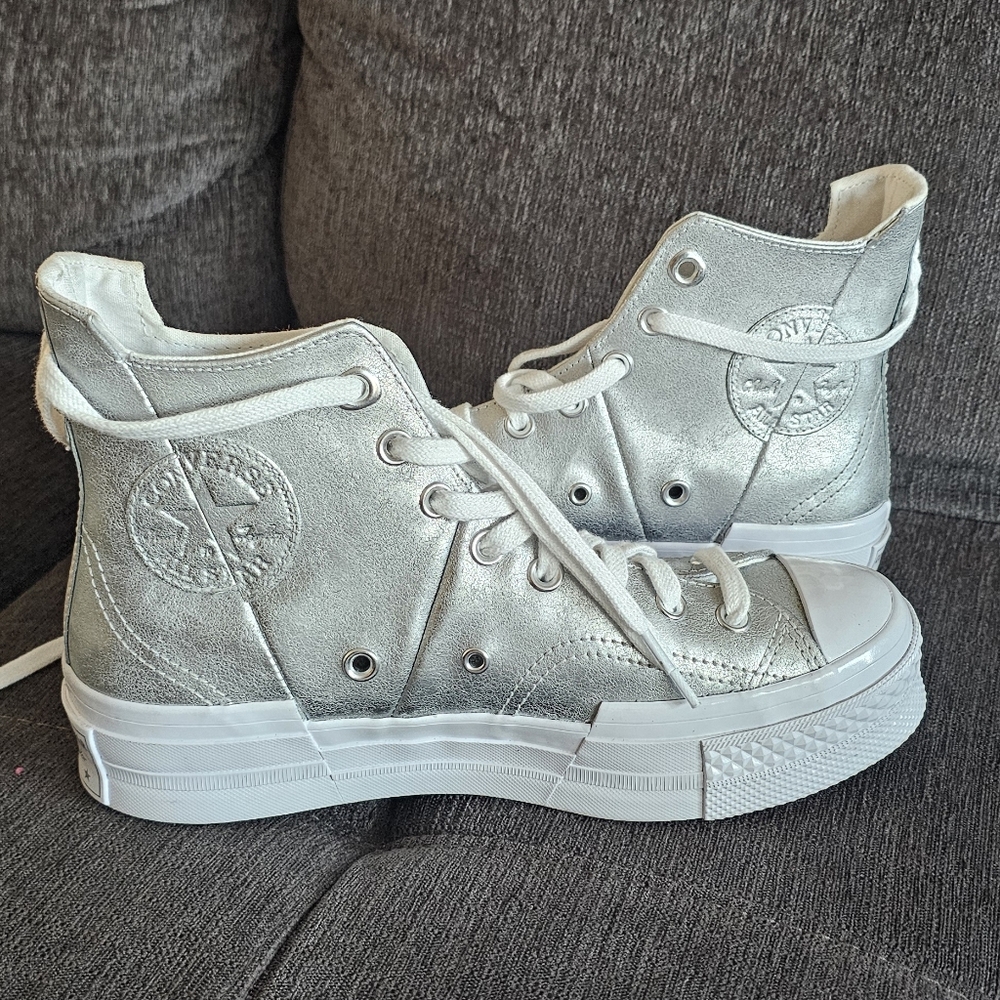 Converse Metallic Chuck 70 Plus High-Top Sneakers